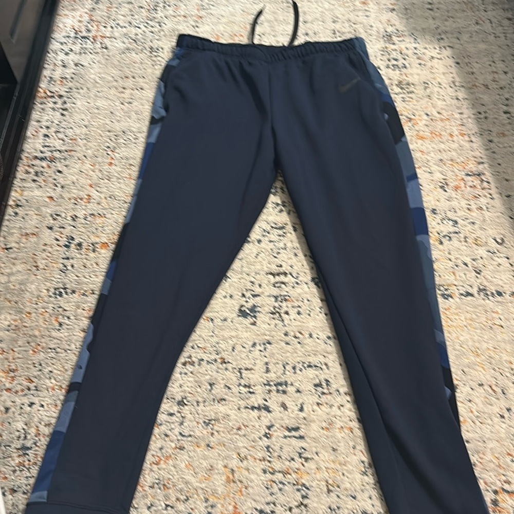 Men’s Nike jogger pants size XXL navy blue